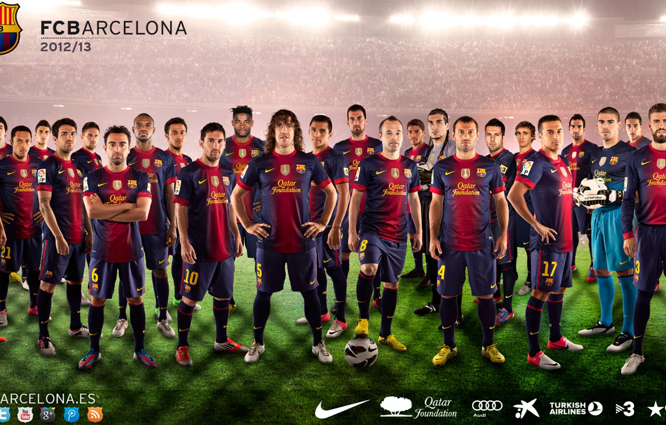 Фото обои Messi, FC Barcelona, Barca
