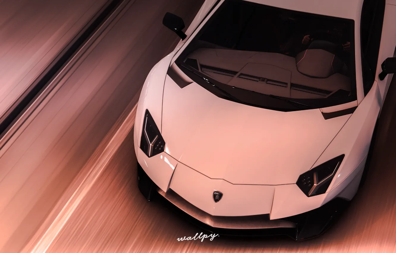 Фото обои Lamborghini, Microsoft, Aventador, Forza Horizon 4, by Wallpy
