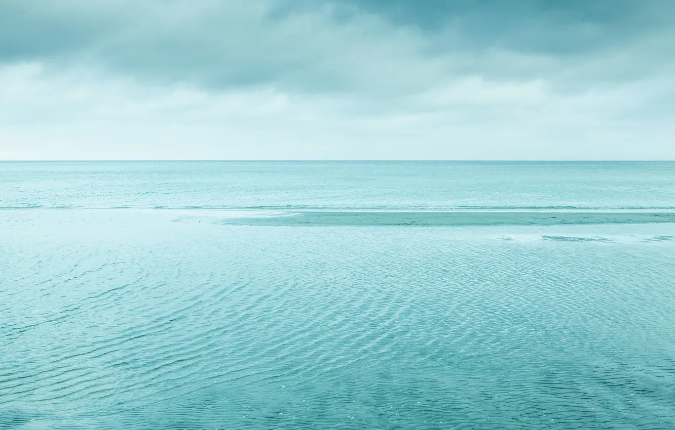Фото обои Вода, Песок, Океан, Пляж