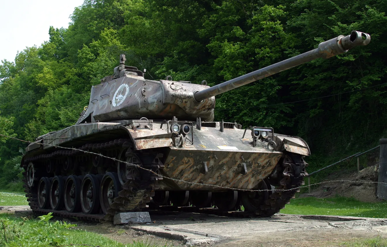Фото обои лёгкий танк, M41, Уолкер Бульдог