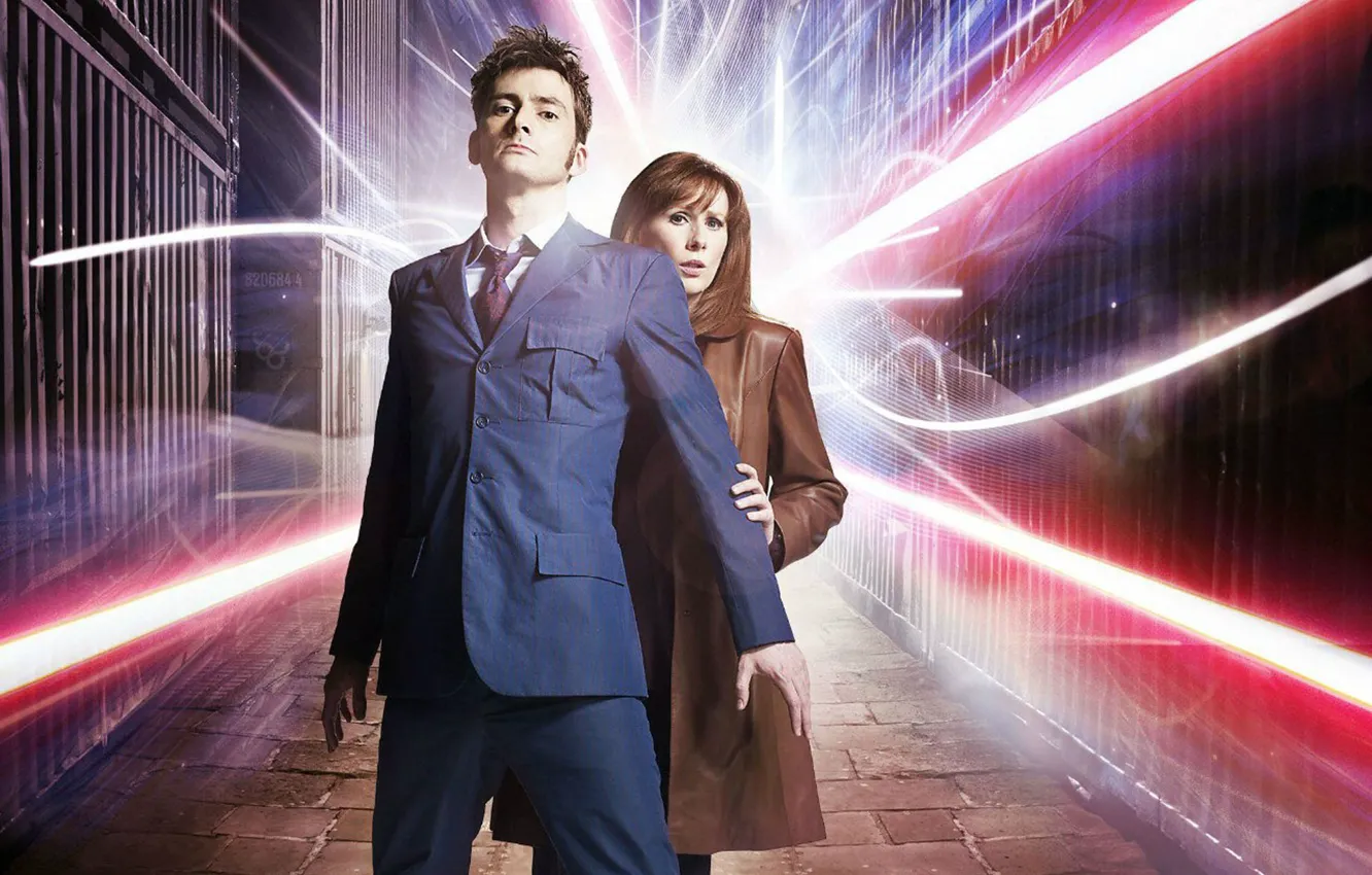 Фото обои костюм, сериал, Doctor Who, Доктор Кто, David Tennant, Дэвид Теннант, Десятый Доктор, Tenth Doctor