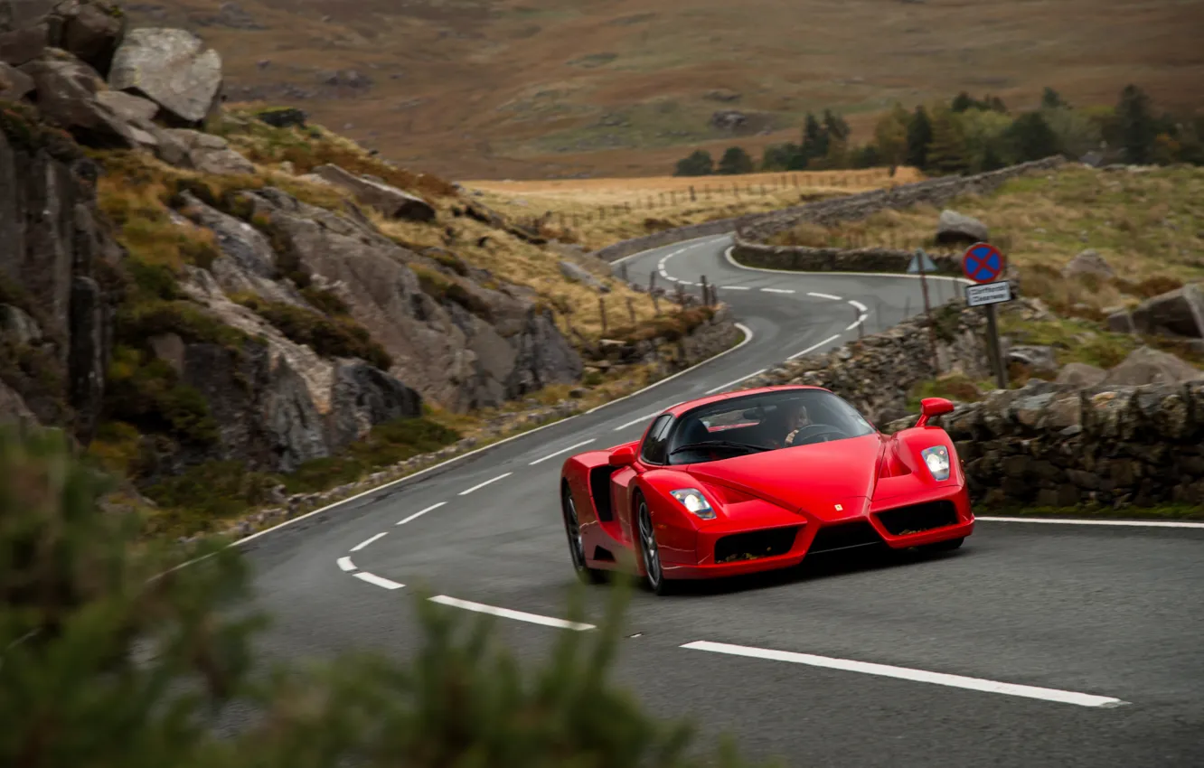 Фото обои Ferrari, supercar, Ferrari Enzo, Enzo, iconic