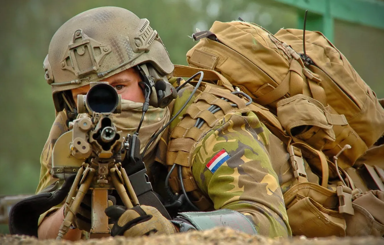 Фото обои оружие, солдат, Netherlands Korps Commandotroepen