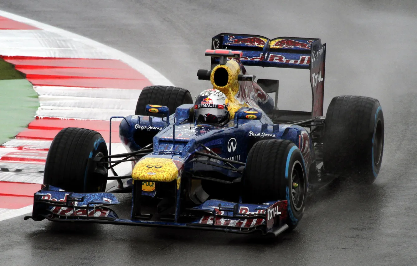Фото обои Formula-1, Red Bull, Формула-1, Sebastian Vettel