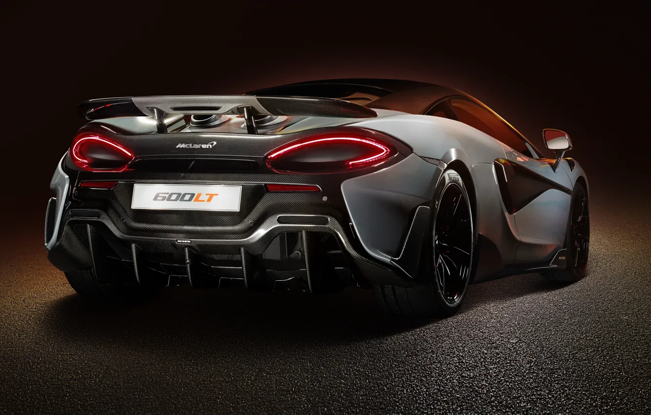 Фото обои McLaren, суперкар, вид сзади, 2019, 600LT