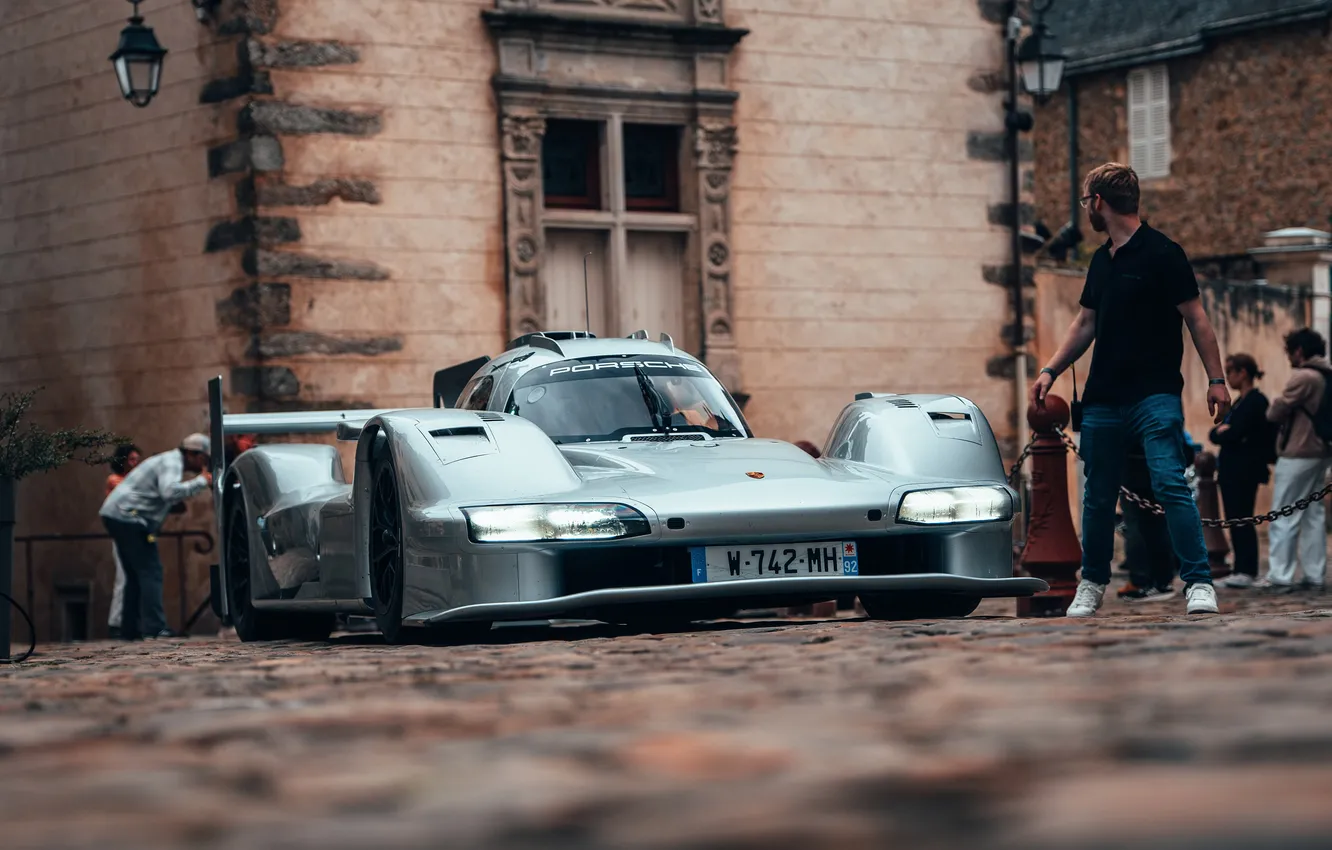 Фото обои Porsche, Gray, 963, RSP