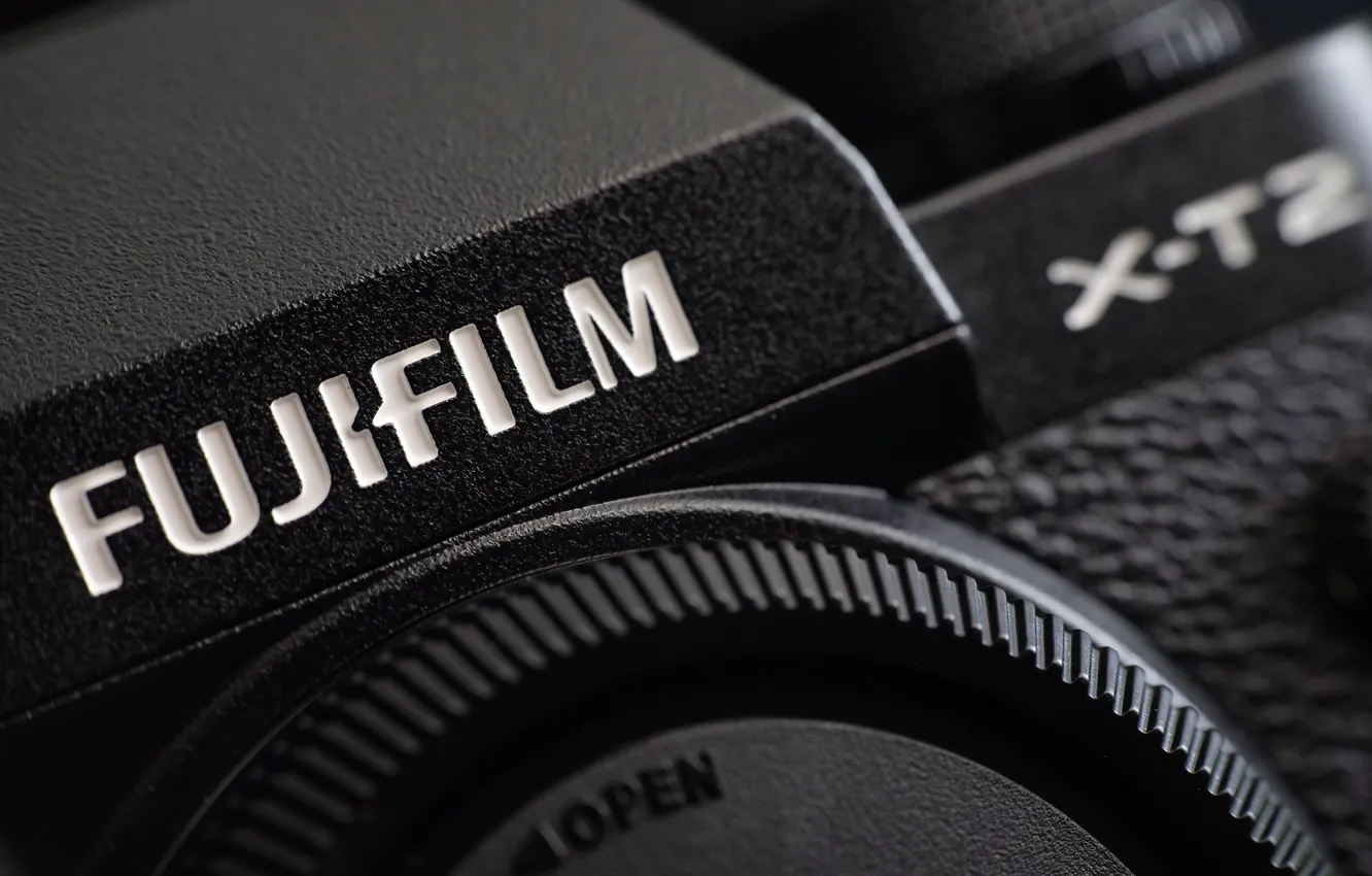 Фото обои макро, фотоаппарат, Fujifilm