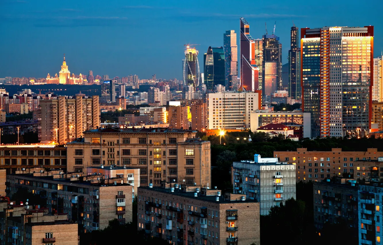 Фото обои Москва, Россия, Russia, Moscow