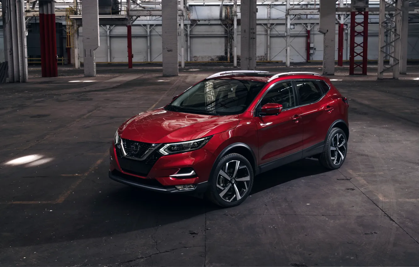 Фото обои Nissan, Rogue, Sport, кроссовер, 2019
