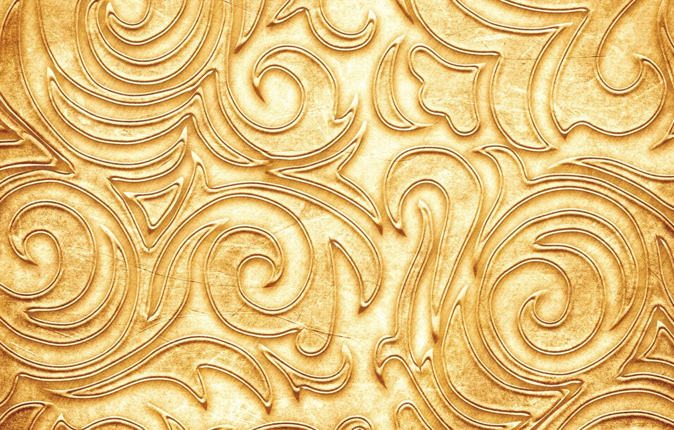 Фото обои узор, текстура, texture, pattern, веточки, twigs, золотистый цвет, Golden color