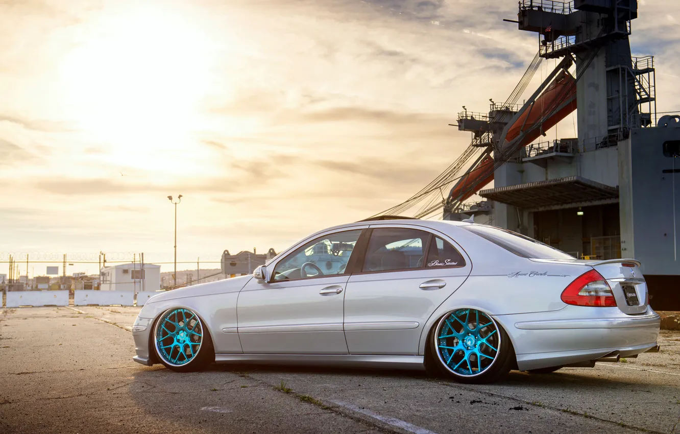 Фото обои silver, Mercedes, wheels, мерседес, металлик, e350