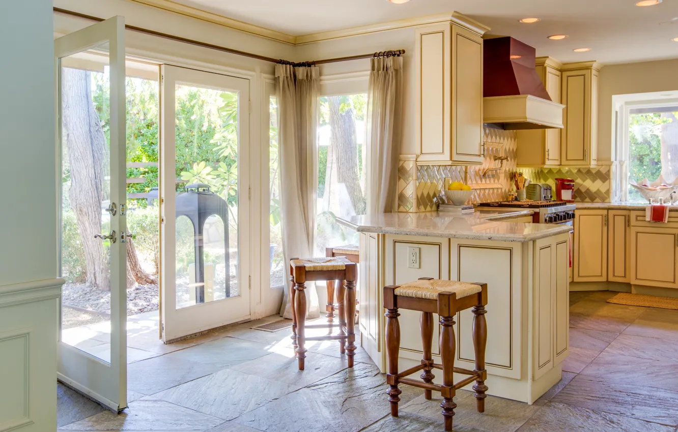 Фото обои interior, kitchen, Palm Springs