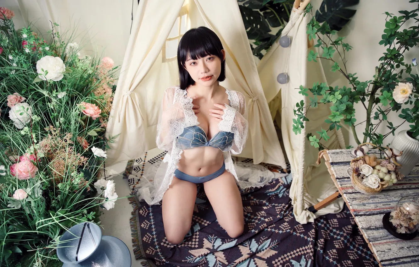 Фото обои wallpaper, girl, sexy, woman, model, china, asian, cute