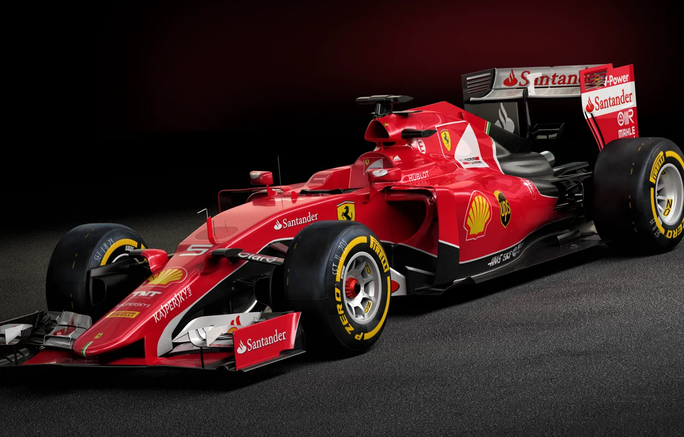 Фото обои ferrari, formula 1, render, dangeruss