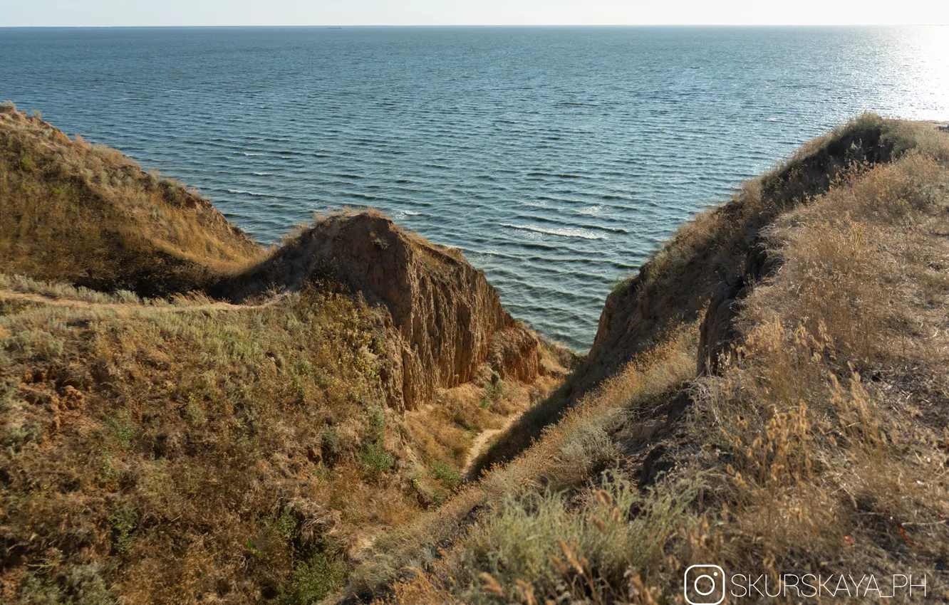 Фото обои Море, Горы, Херсон