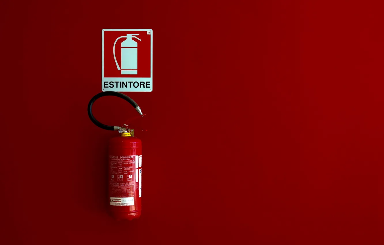 Фото обои Minimalism, Architettura, Red on Red