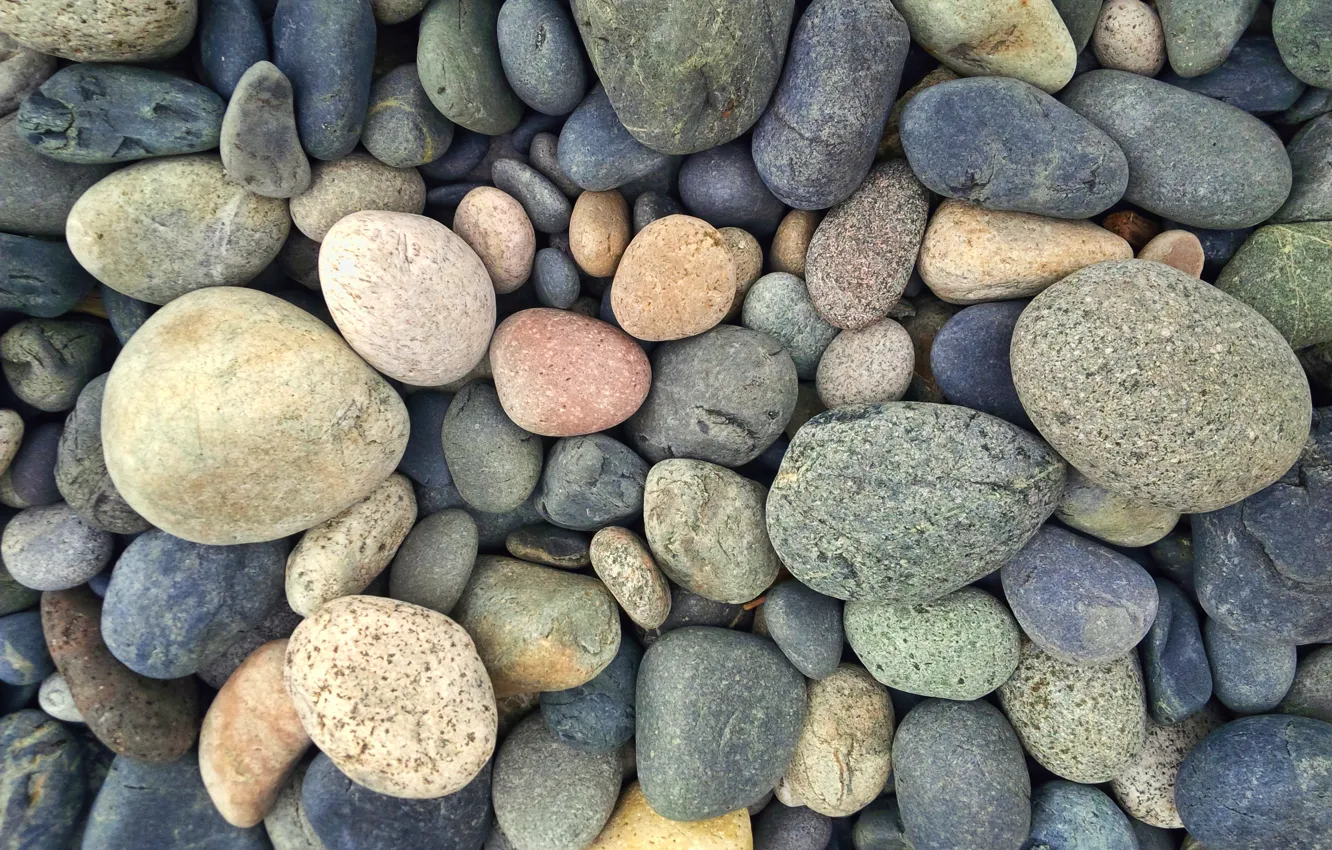 Фото обои green, colorful, grey, yellow, blue, stones, round