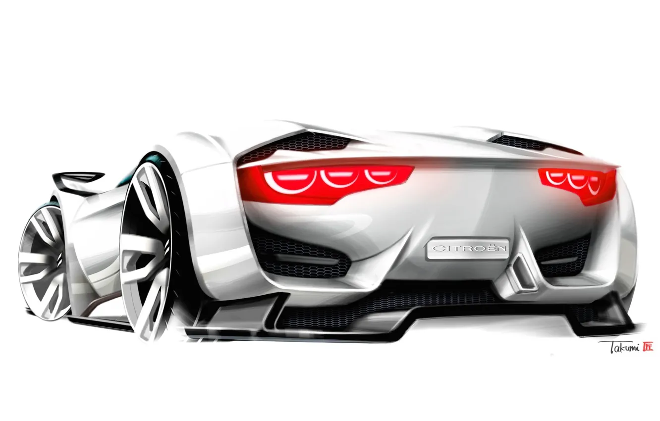 Фото обои Concept, Citroen, Car, Wallpapers