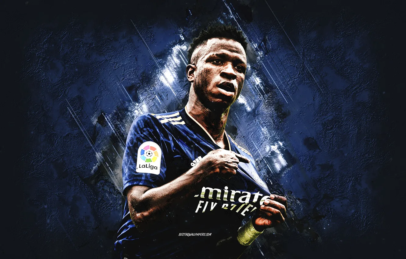 Фото обои Football, Real Madrid, Brazilian, Vinicius Junior, Vini Jr, Vinicius, Vini