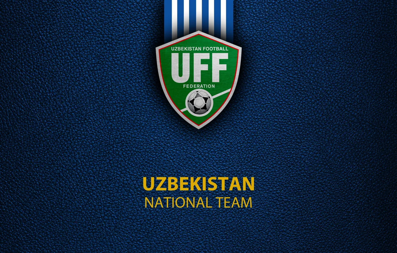 Фото обои wallpaper, sport, logo, football, National team, Uzbekistan