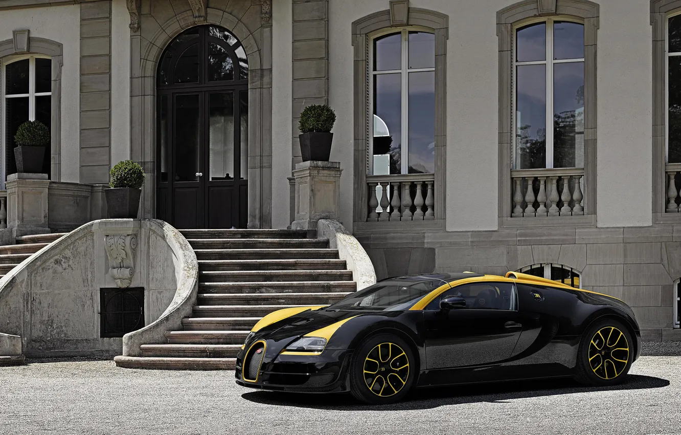 Фото обои Bugatti, Veyron, Grand Sport, Vitesse, 2014