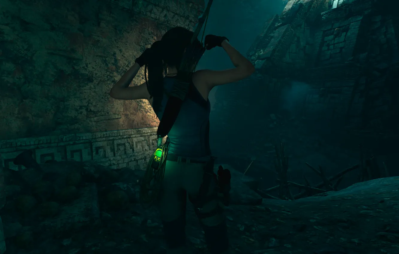 Фото обои Tomb Raider, Game, Lara Croft, Pose, Lara Croft and the Temple Of Osiris, UHD, HDR …