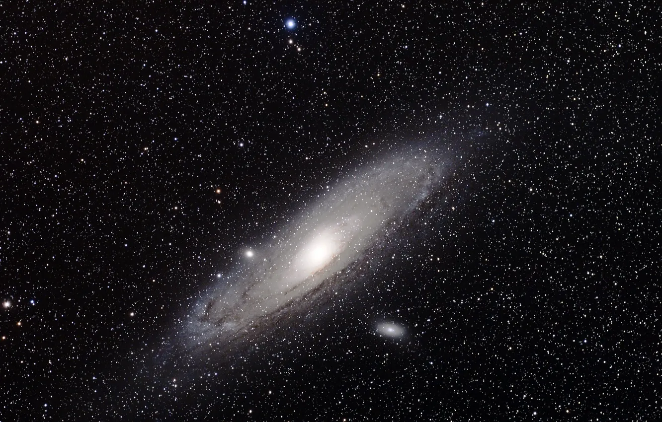 Фото обои космос, звезды, Туманность, M31