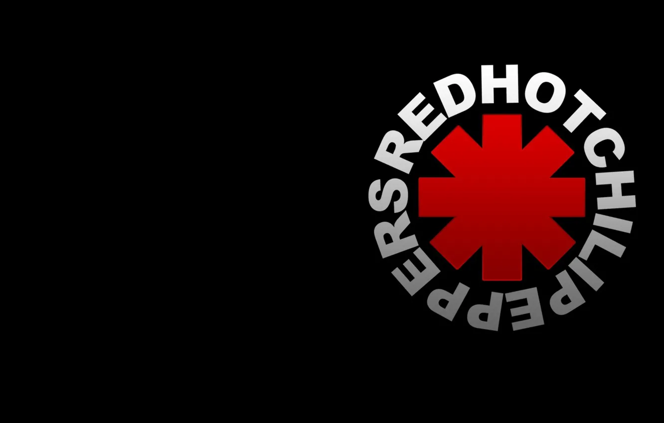 Фото обои логотип, лого, rhcp, red hot chili peppers
