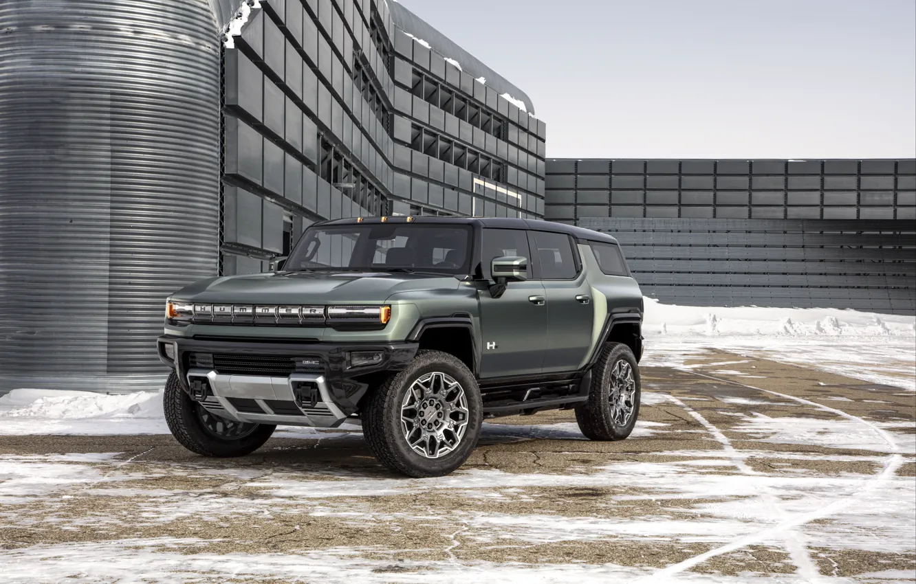 Фото обои hummer, electric, gmc, suv, ev edition