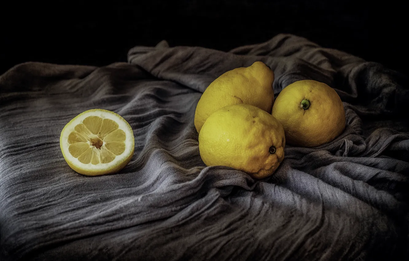 Фото обои натюрморт, лимоны, Limones