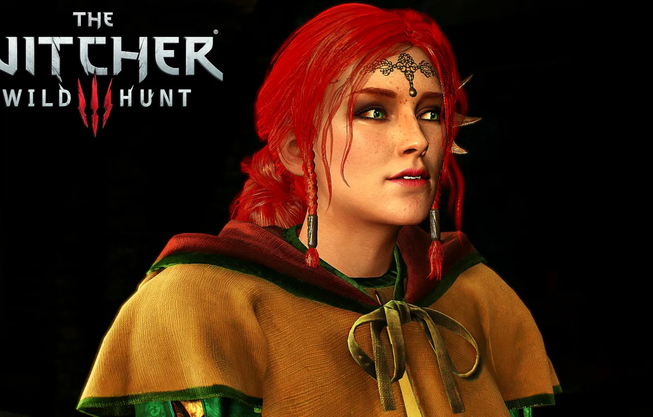 Фото обои Девушка, арт, Ведьмак, Трисс Меригольд, Triss Merigold, The Witcher 3 Wild Hunt
