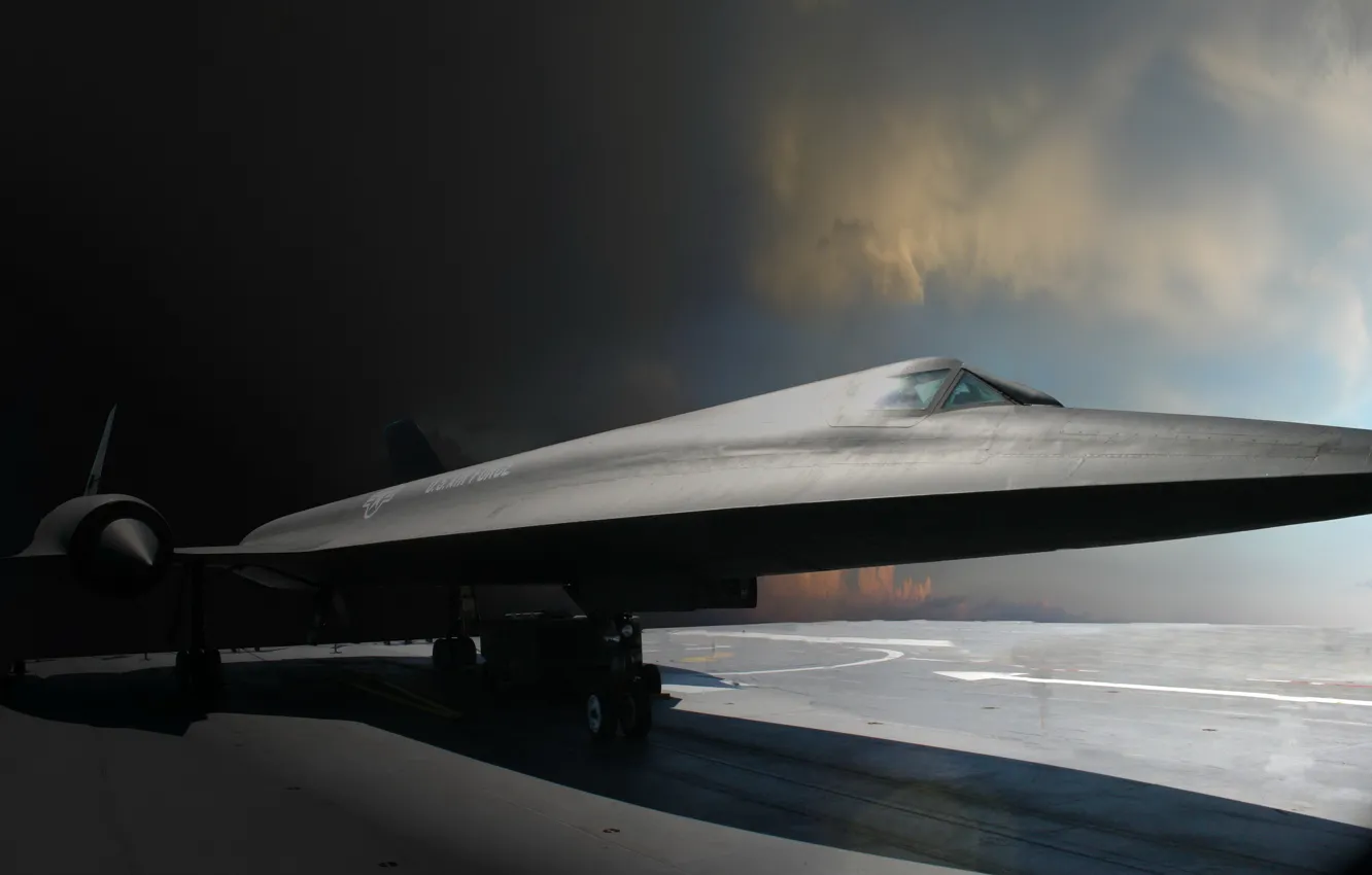 Фото обои разведчик, Blackbird, Lockheed, SR-71