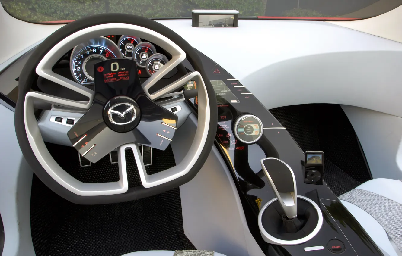 Фото обои Concept, Мазда, Концепт, Mazda, торпедо, Kabura, 2025, Mazda Kabura Concept