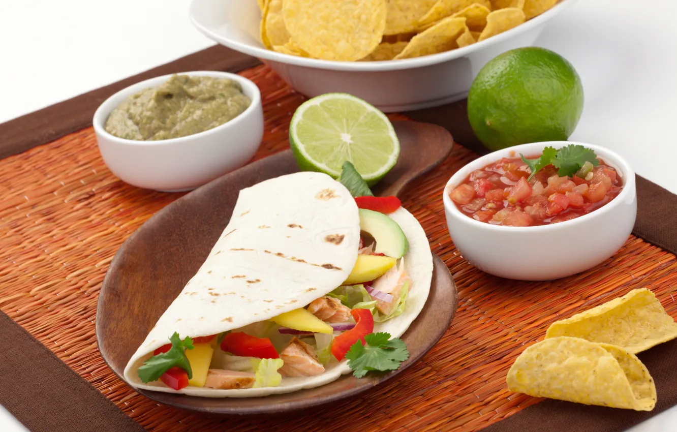 Фото обои начинка, snack, закуска, лаваш, Mexican food, sandwich filling, мексиканская еда