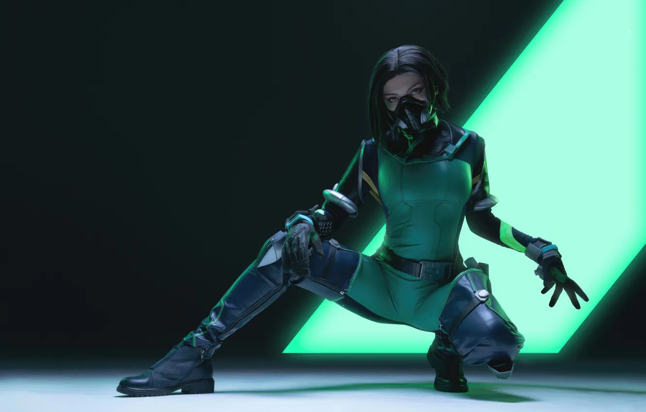 Фото обои viper, cosplay, valorant