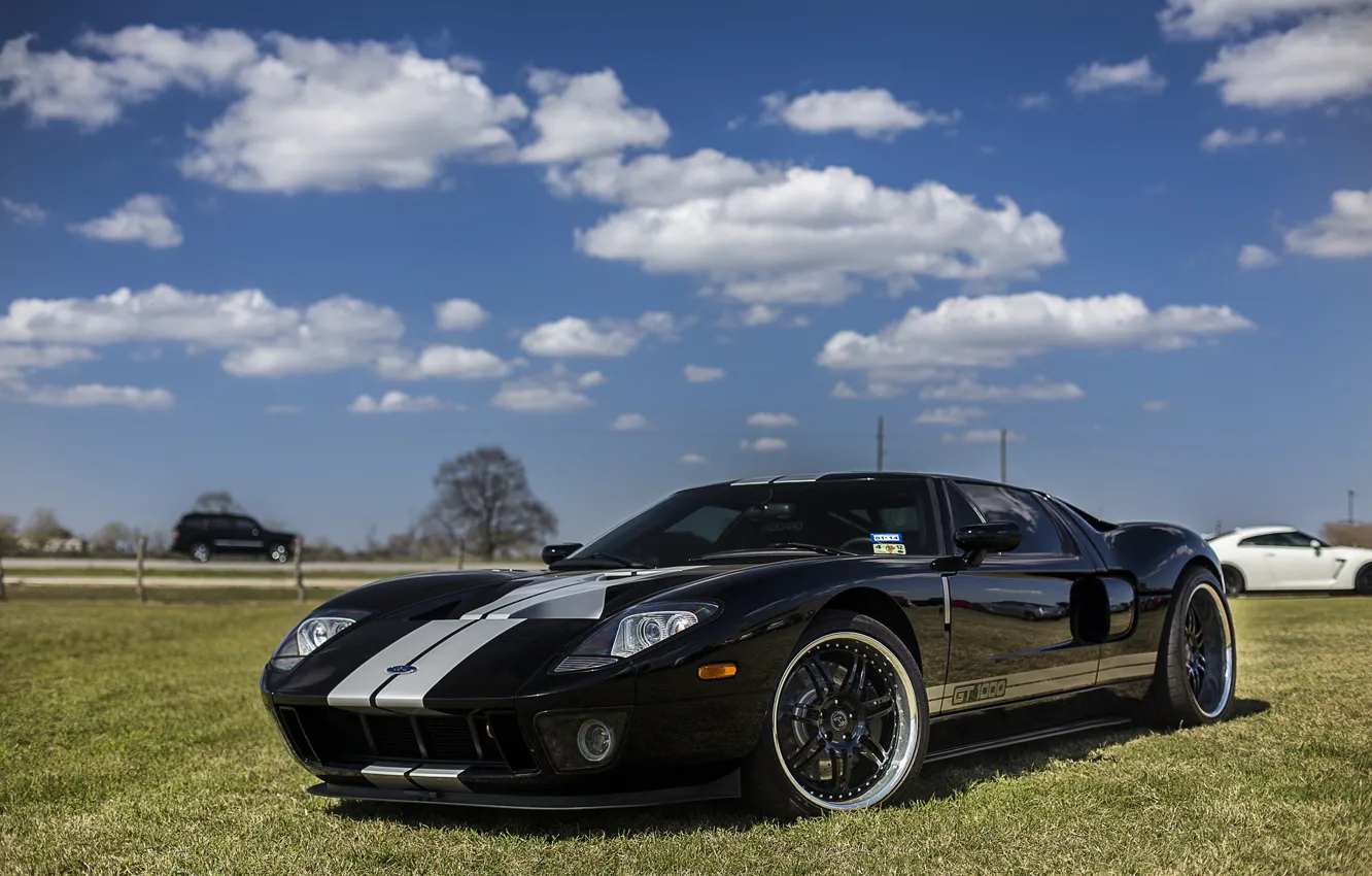 Фото обои Ford, Hennessey, Twin Turbo, GT1000