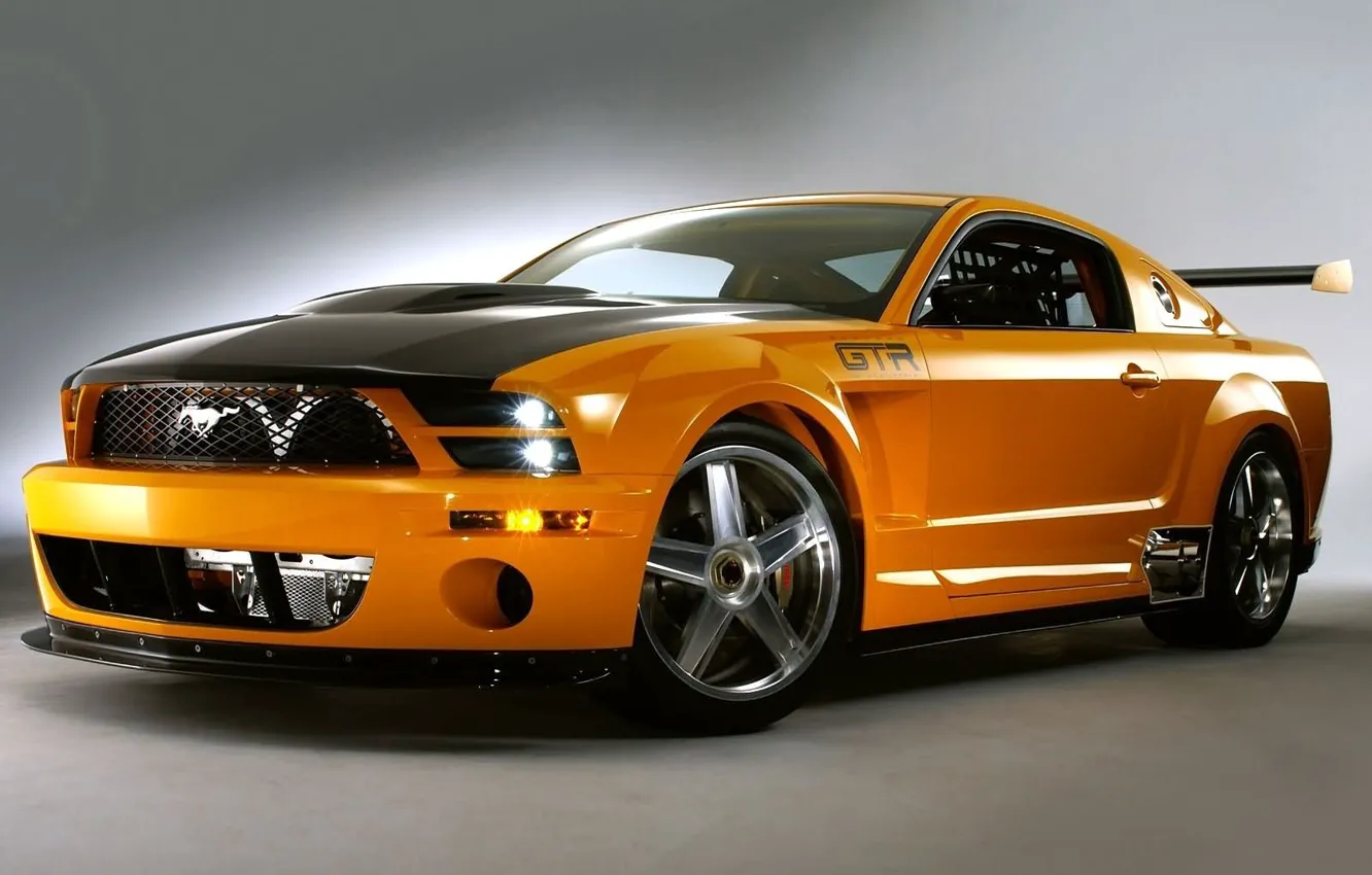 Фото обои Concept, Mustang, Ford, концепт, GTR