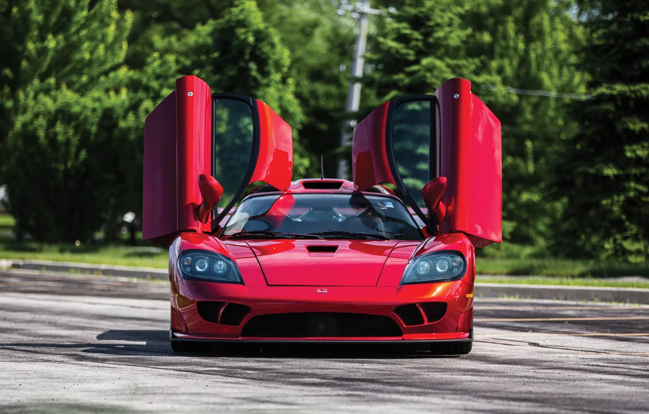 Фото обои Saleen, Двери, Суперкар, 2005, Twin Turbo, Saleen S7 Twin Turbo