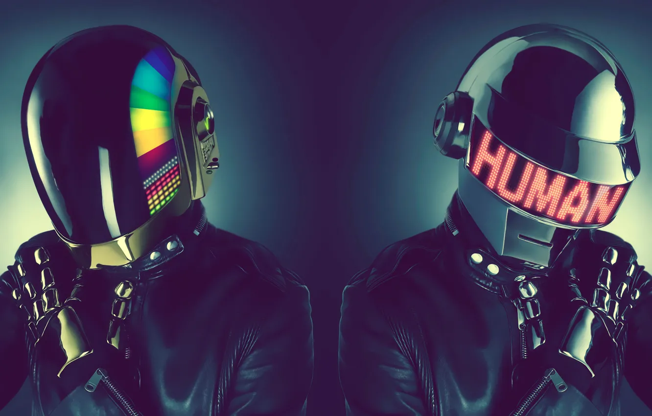 Фото обои стиль, музыка, Daft Punk