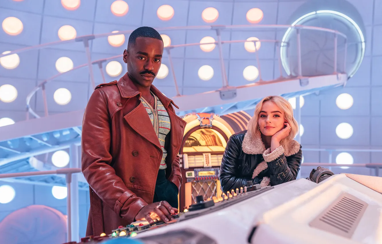 Фото обои куртка, плащ, Doctor Who, Доктор Кто, doctor who, BBC, Millie Gibson, Милли Гибсон