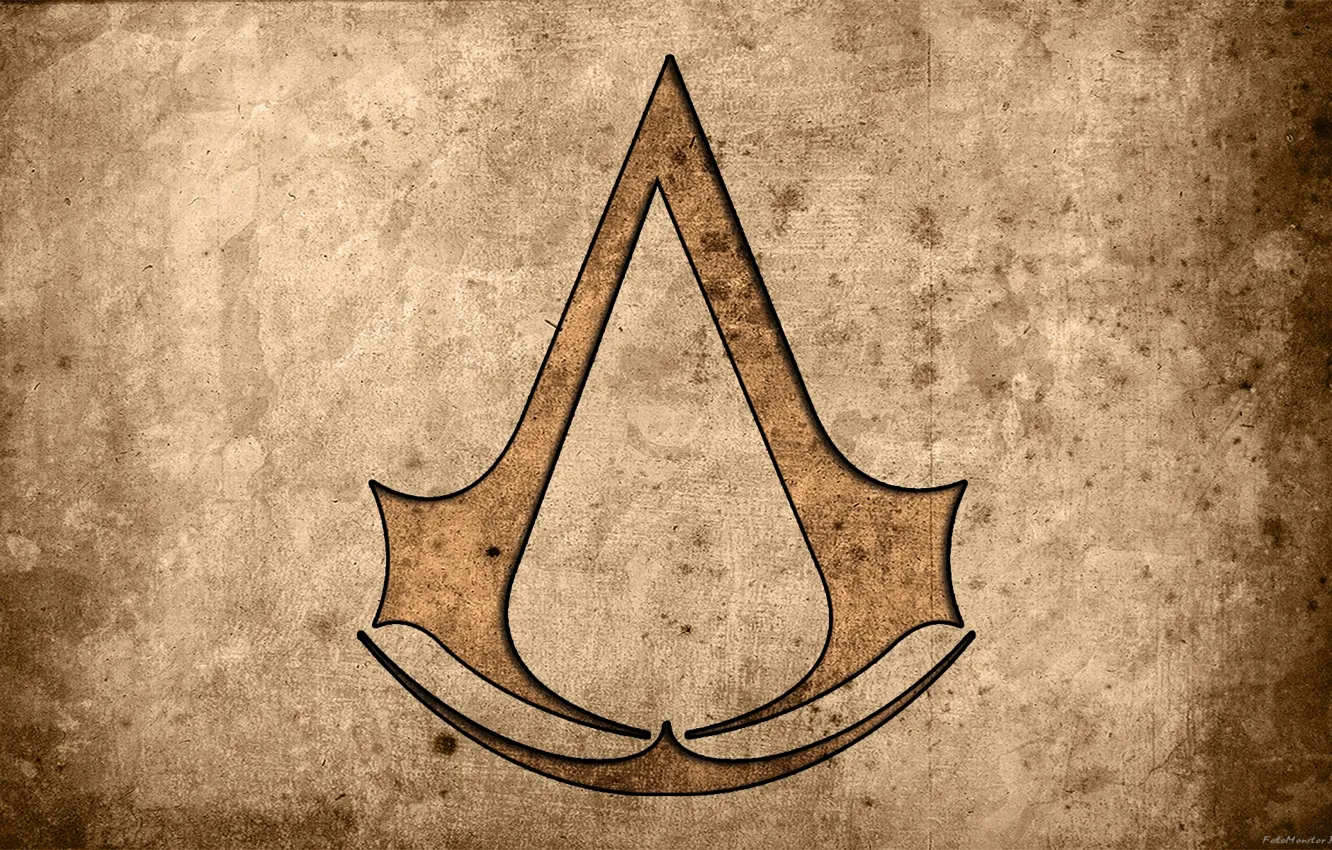 Фото обои Знак, Логотип, Assassin's Creed