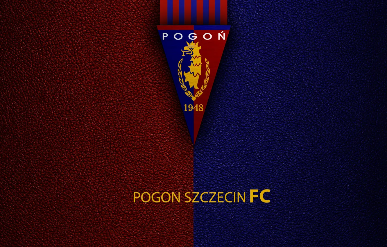 Фото обои wallpaper, sport, logo, football, Pogon Szczecin