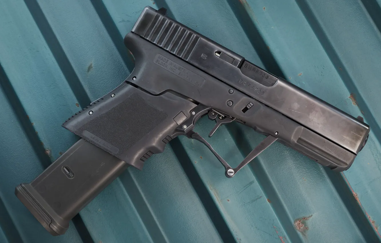 Фото обои Австрия, Самозарядный пистолет, Складывающийся, Glock 19 Gen 4