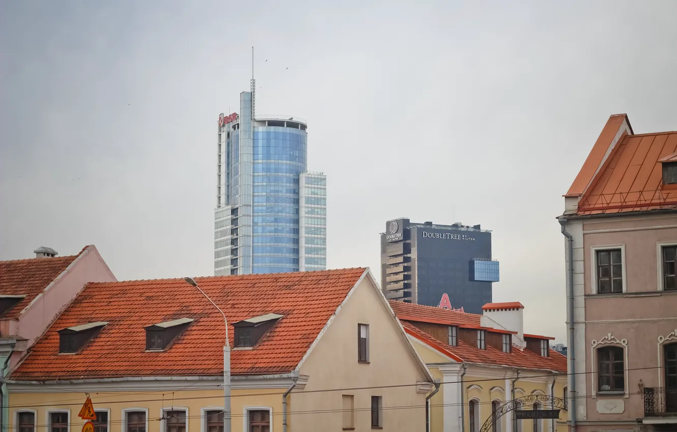 Фото обои Беларусь, Минск, Belarus, Minsk, Немига