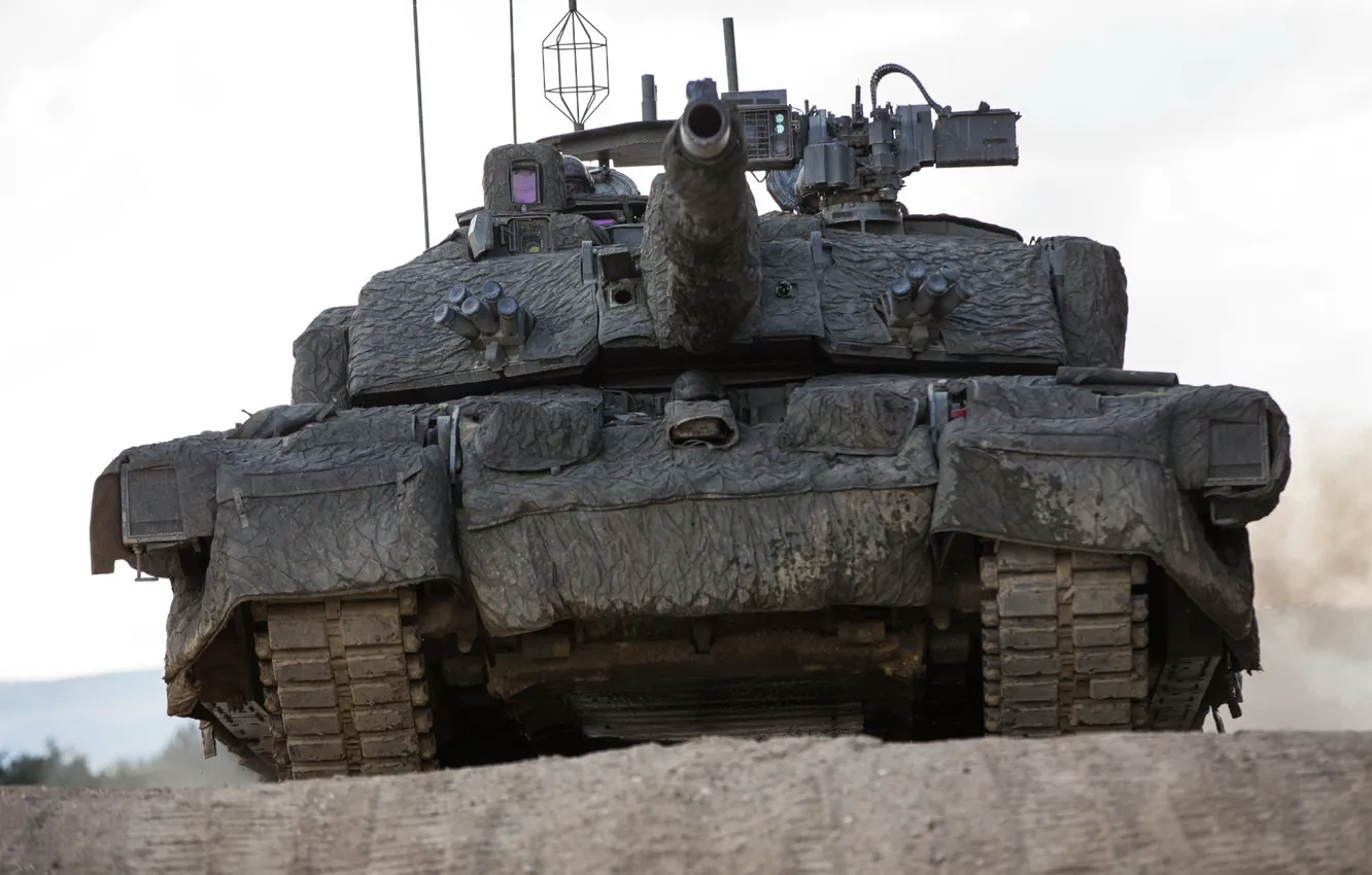 Фото обои оружие, танк, Challenger 2