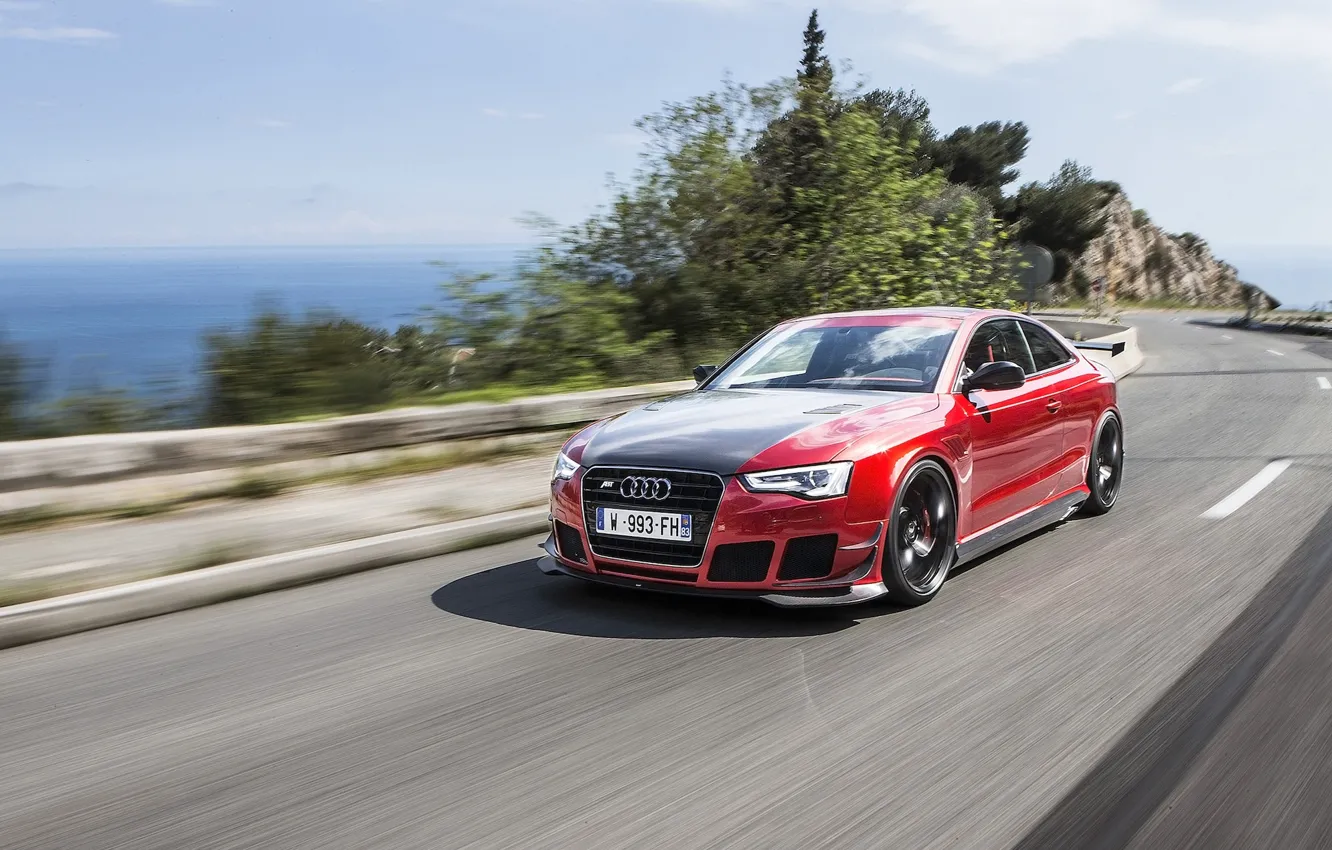 Фото обои Audi, тюнинг, скорость, ABT, RS5-R