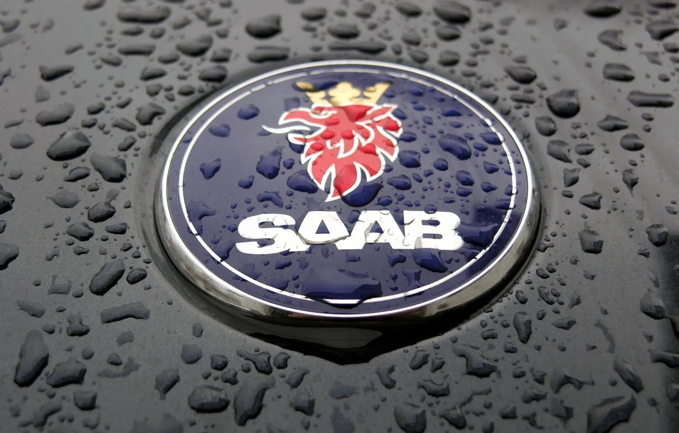 Фото обои знак, Saab, погода