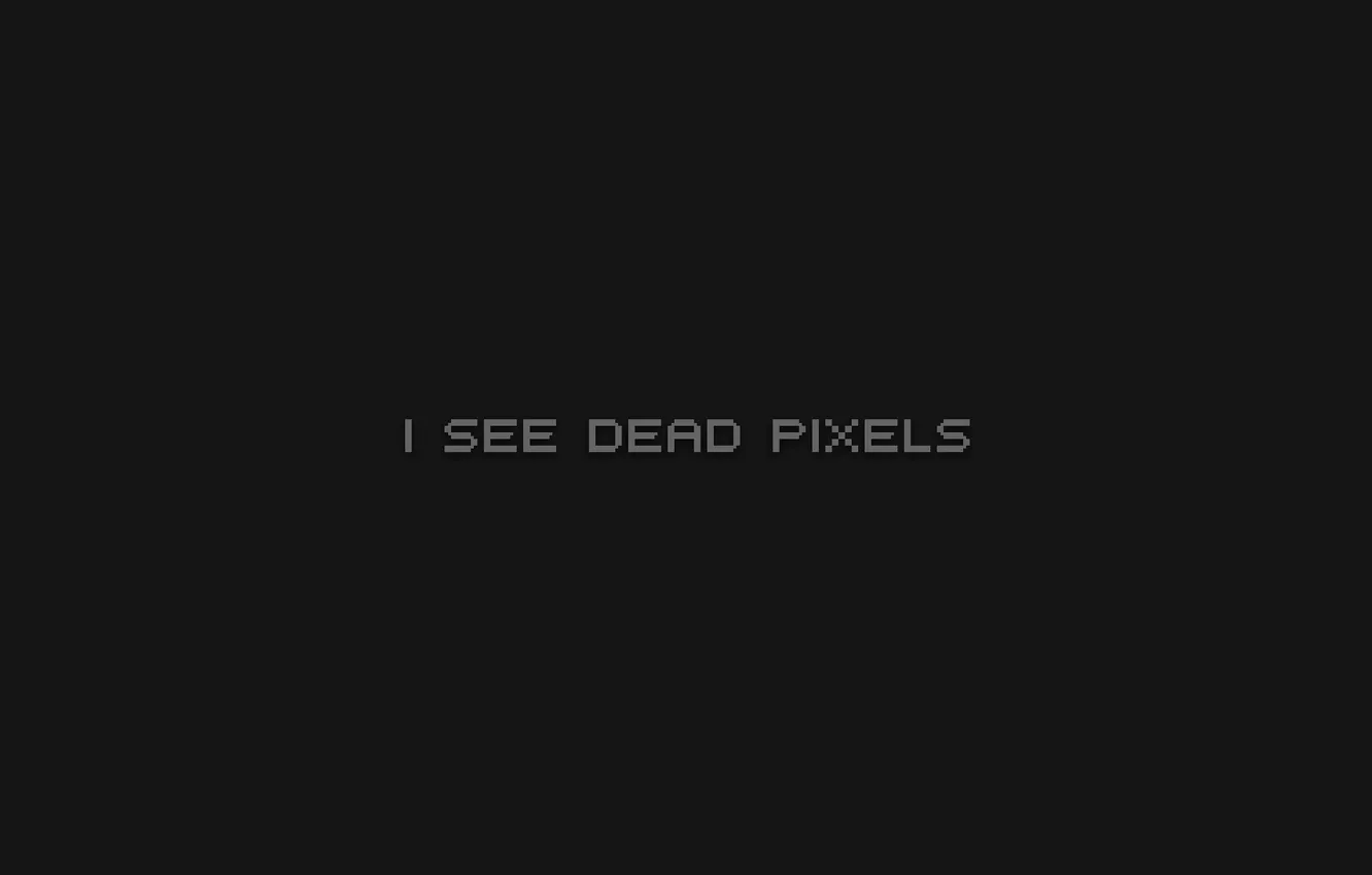 Фото обои dead, pixels, see