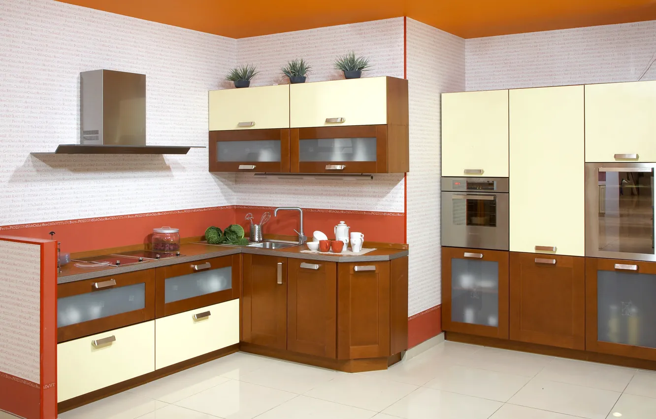 Фото обои style, room, kitchen