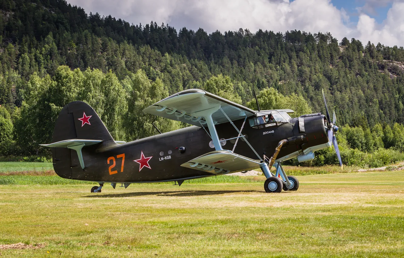 Фото обои самолёт, многоцелевой, лёгкий, Antonov AN-2